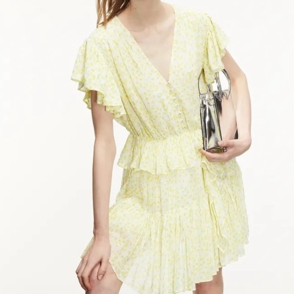 The Kooples floral print mini dress - Picture 2 of 8